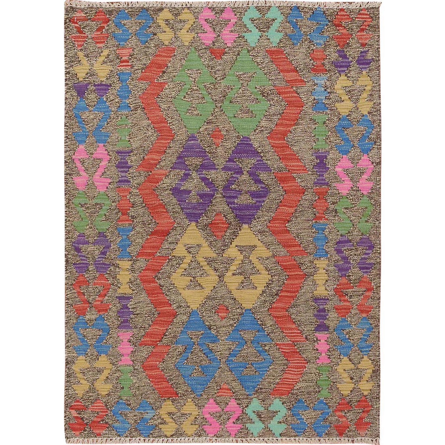 Traditional Wool Hand-Woven Area Rug 2'8